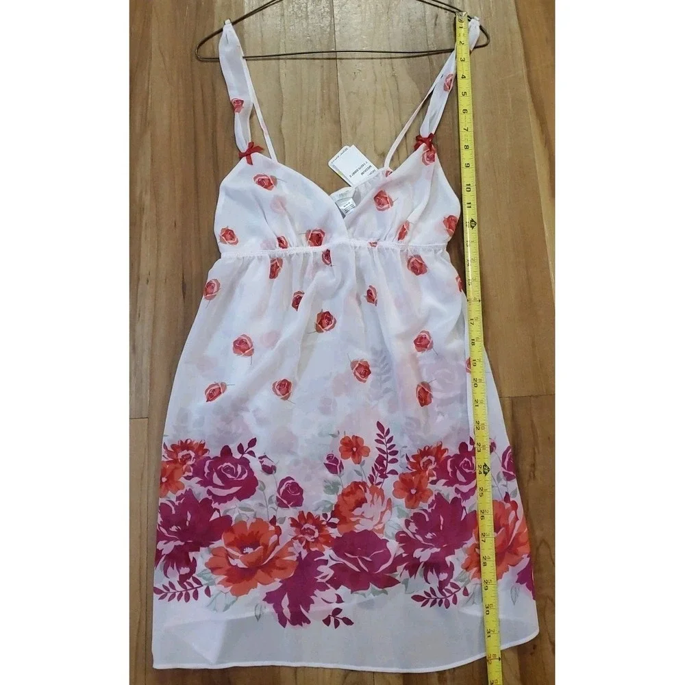 Flora‎ By Flora Nikrooz Chemise Lingerie Nightgown and Robe Size Medium Peignoir